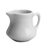 Hall&reg; China White 2.5 Oz. Empire Creamer with Handle
