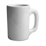 Hall&reg; China White 10 Oz. Mug