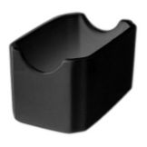 Hall&reg; China Black Sugar Packet Holder