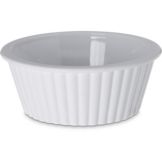 Carlisle Fluted Ramekin, White, 2 oz