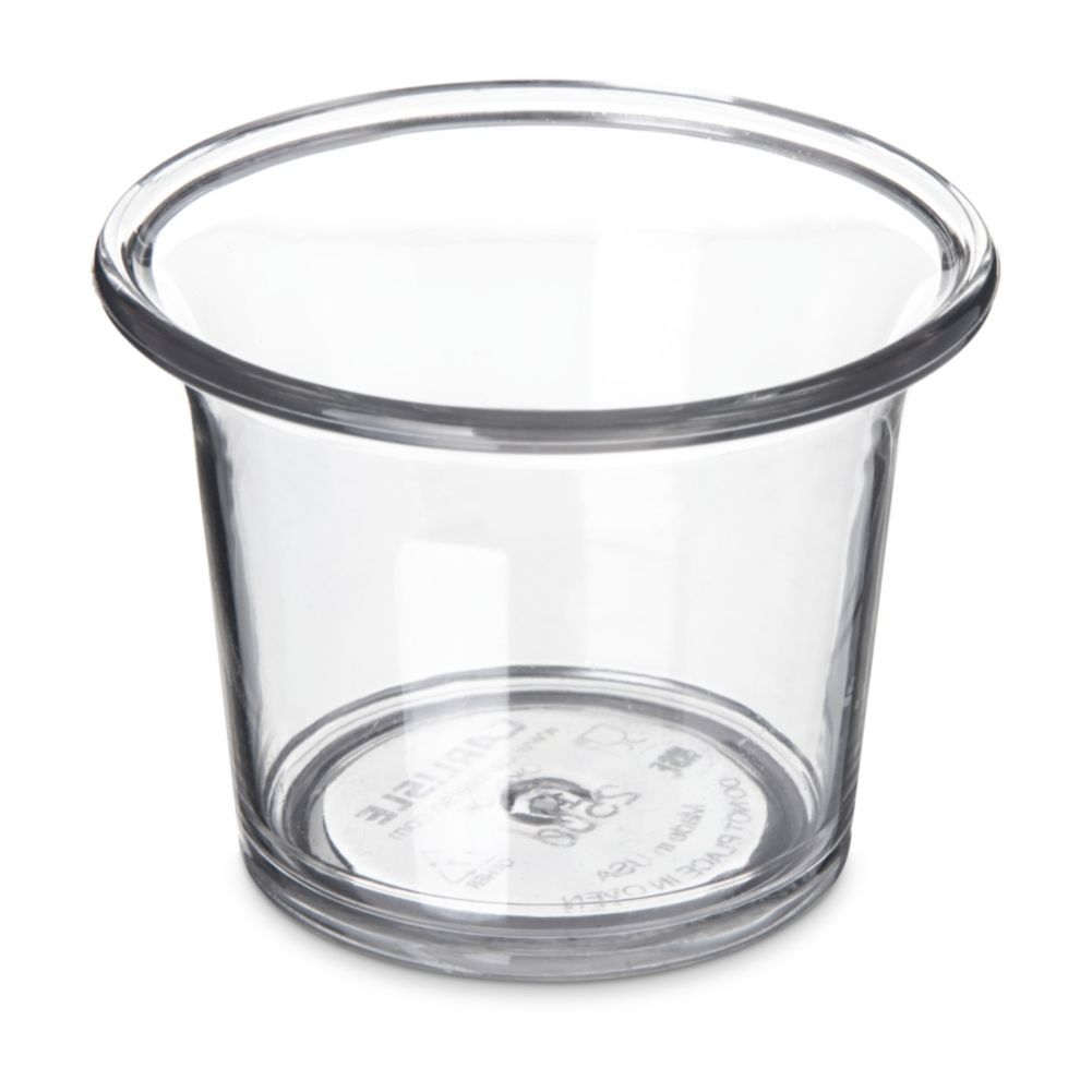 Carlisle Sauce Cup, Clear, 2.5 oz