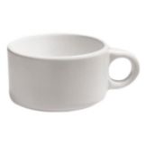 Diversified Ceramics 12 Oz White Soup / Cafe Latte Cup