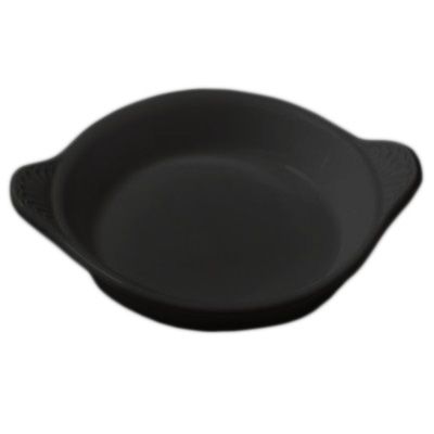 Diversified Ceramics Black 12 oz Shirred Egg Dish
