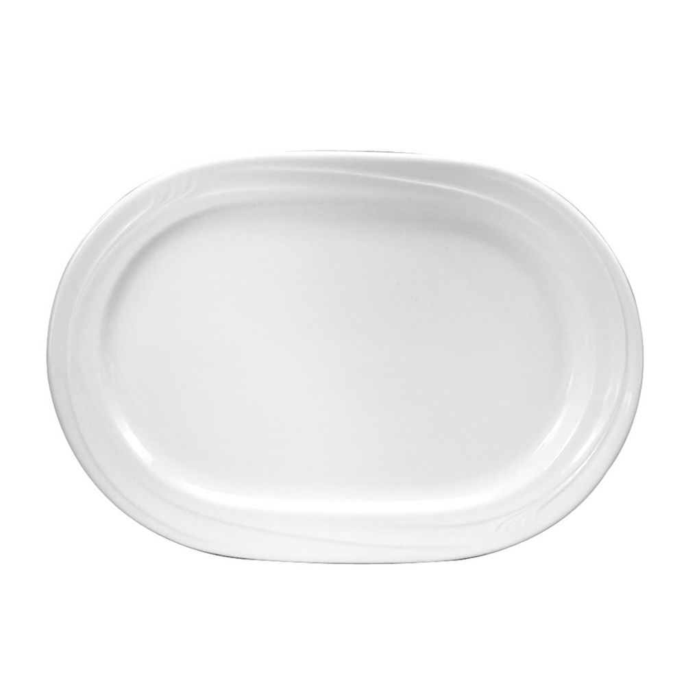 Espree Undecorated Oval Platter, 14" x 9-7/8"