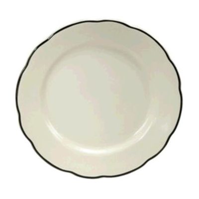 Buffalo Manhattan Black Caprice Plate, 5&frac12;"