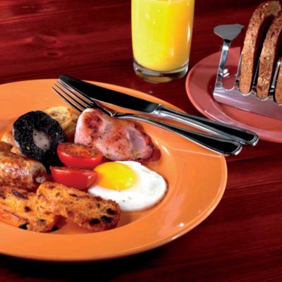 Performance Carnival Amber Service/Chop Plate, 11-3/4"