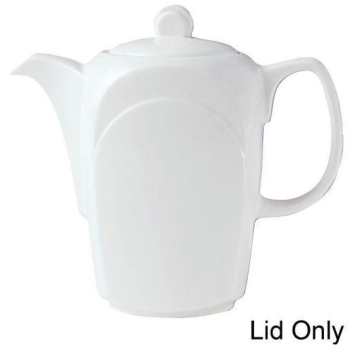 Steelite Distinction Bianco White Lid C for Teapot / Coffee Pot