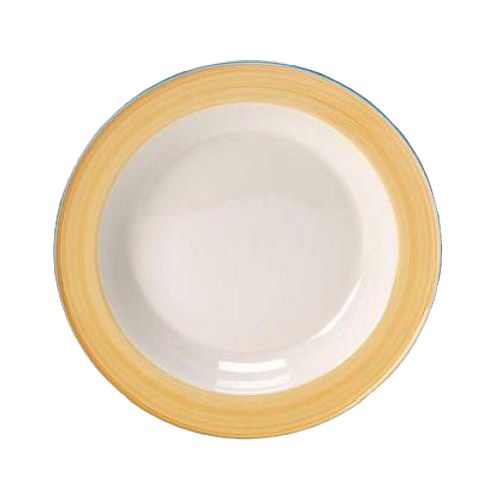 Steelite  Simplicity Rio Yellow 12.8 Oz Soup Plate