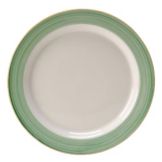 Steelite Simplicity Rio Green 10-5/8" Slimline Plate