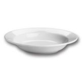 Hall&reg; China White 22 Oz. Wide Rolled Rim Pasta / Salad Bowl