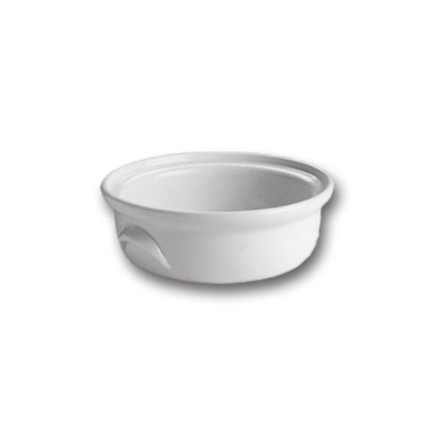 Hall&reg; China White Handled 14 Oz. Casserole without Lid