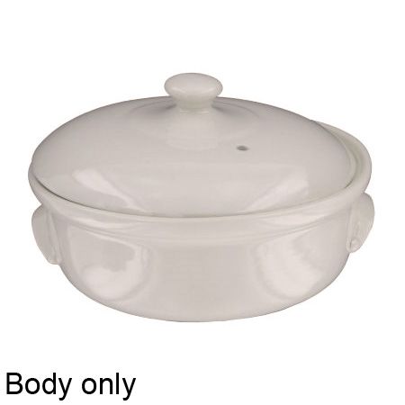 Hall&reg; China White 20 Oz. Casserole without Lid