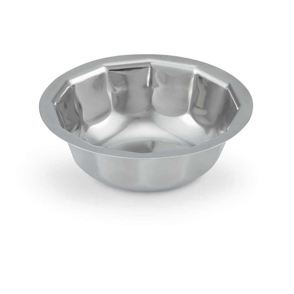 Mirror Finish S/S Paneled Dessert Cup, 4 oz
