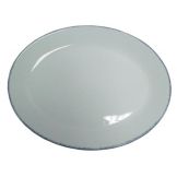 Steelite Simplicity Blue Dapple 11" Oval Dish