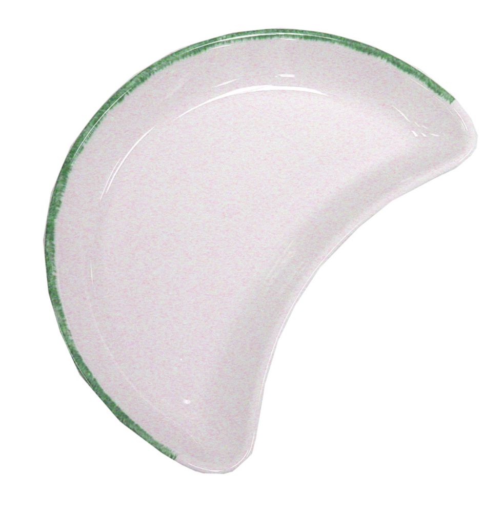 Steelite Performance Simplicity Green Dapple 8" Crescent Plate
