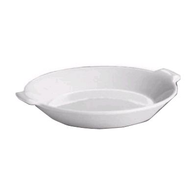 Hall&reg; China White 28 Oz. Au Gratin / Shirred Egg Dish
