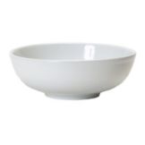 Tuxton&reg; Porcelain White 35 Oz. Menudo / Salad Bowl