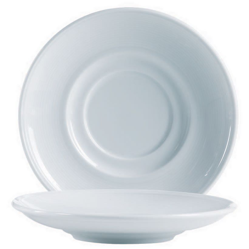 Cardinal Arcoroc Rondo 7" Cup / Bouillon Saucer