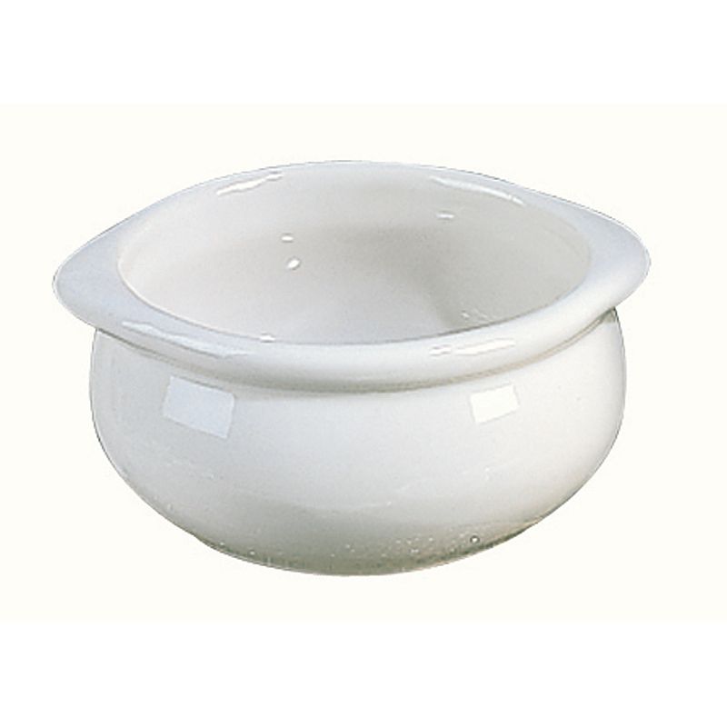 Diversified Ceramics White 12 oz Onion Soup Bowl