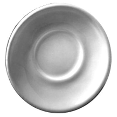 Diversified Ceramics Ultra White 4-1/2" Stacking Espresso Saucer