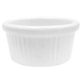 Diversified Ceramics Ultra White 4.5 oz Fluted Ramekin