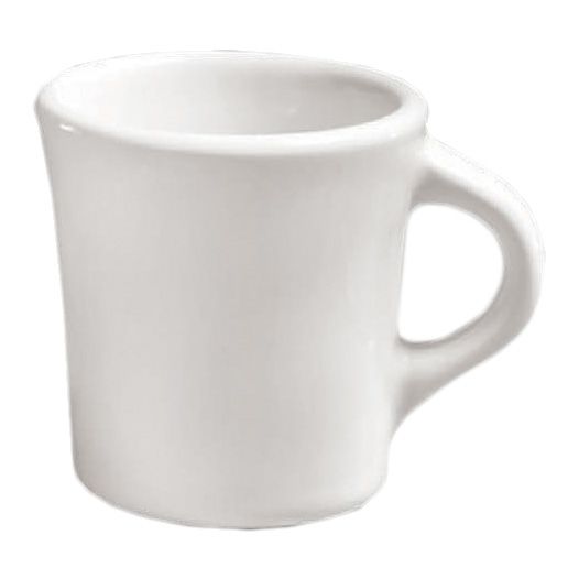 Diversified Ceramics 8 Oz White Admiral's Mug