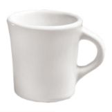 Diversified Ceramics 8 Oz White Admiral's Mug