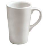 Diversified Ceramics White 8 oz Balboa Mug