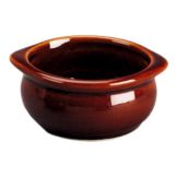 Diversified Ceramics Lennox Brown 15 oz Onion Soup Crock