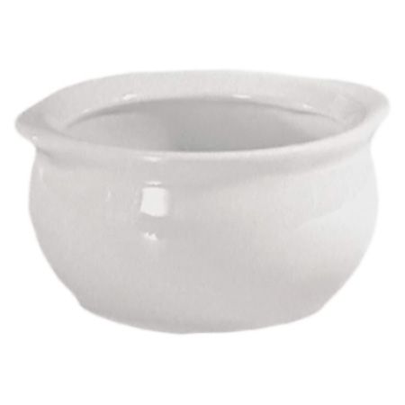 Diversified Ceramics 15 Oz White Onion Soup Crock
