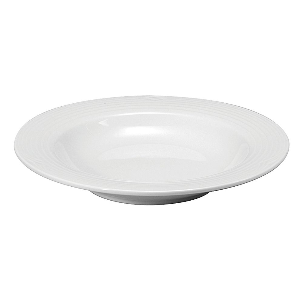 Noritake Glacier Undecorated 11 oz Deep Rimmed Soup Bowl