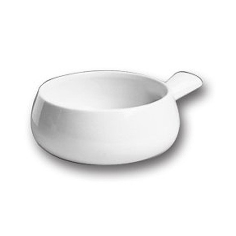 CAC China 101-V5 16 Oz. Super White Porcelain Round Accessories Soup Bowl  (3 Dozen Per Case) - Culinary Depot