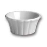 Hall&reg; China White 4 Oz. Flared Ramekin
