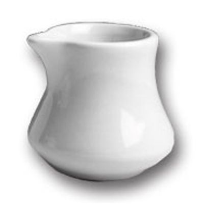 Hall&reg; China White 3.5 Oz. Empire Creamer without Handle
