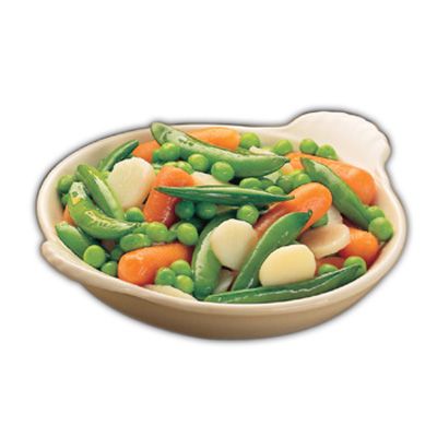 Hall&reg; China White 7 Oz. Round Shirred Egg / Au Gratin Dish