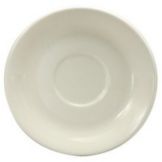 Buffalo Rolled Edge Undecorated Jumbo Saucer, 6-7/8"