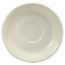 Buffalo Rolled Edge Undecorated Jumbo Saucer, 6-7/8" Buffalo Rolled Edge Undecorated Jumbo Saucer, 6-7/8"