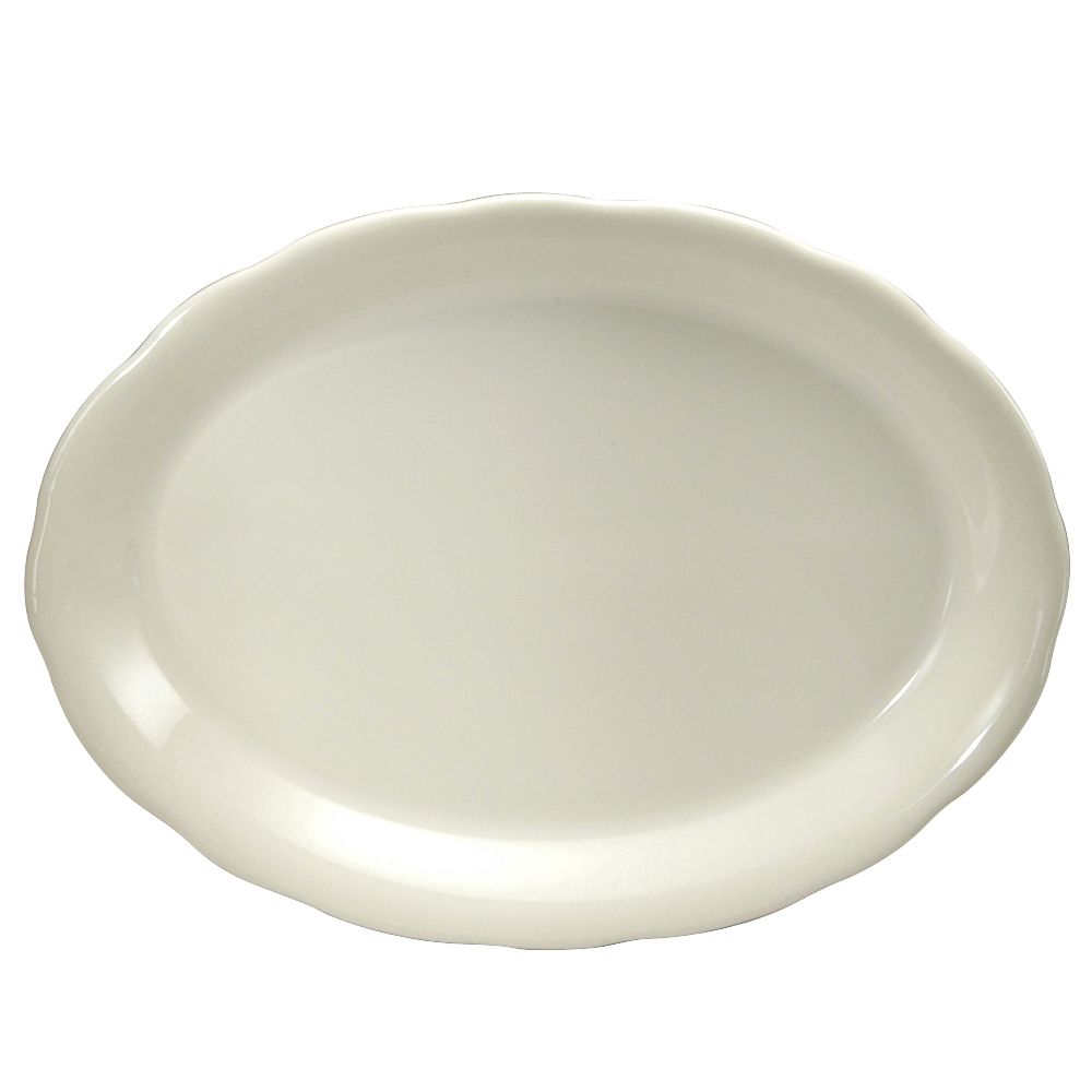 Buffalo Caprice Undecorated Oval Platter, 7-7/8 x 6"