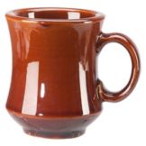 Vertex&reg; Brown Accessories Collection 8 Oz Carmel Newport Mug