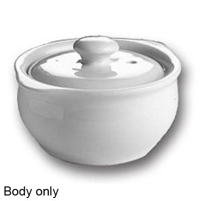 Hall&reg; China White 8 Oz. Onion Soup Bowl without Lid