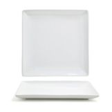 Front Of The House&reg; Mod&reg; White Porcelain 6.5" Sq. Plate