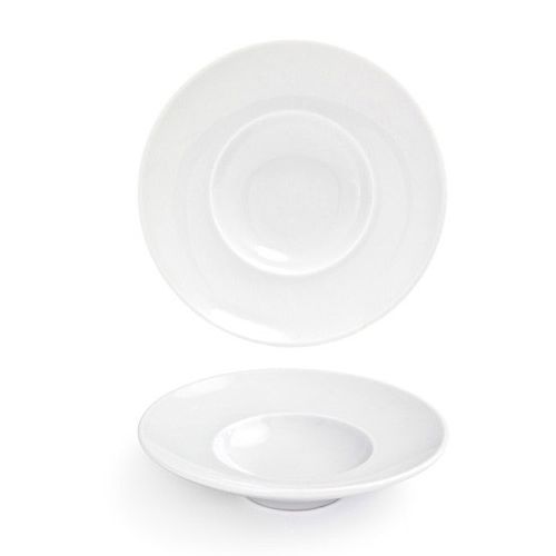 Front Of The House&reg; 3 Oz Trillium White Plate