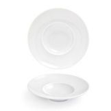 Front Of The House&reg; 3 Oz Trillium White Plate