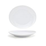 Front Of The House&reg; Ellipse&trade; White Porcelain 6.5" Plate