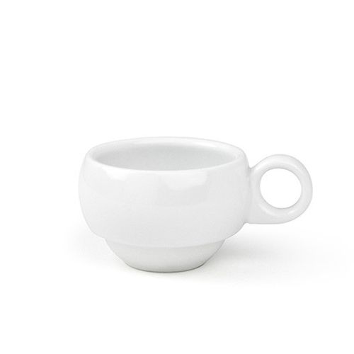 Front Of The House&reg; Monaco White Porcelain 3 Oz Cup