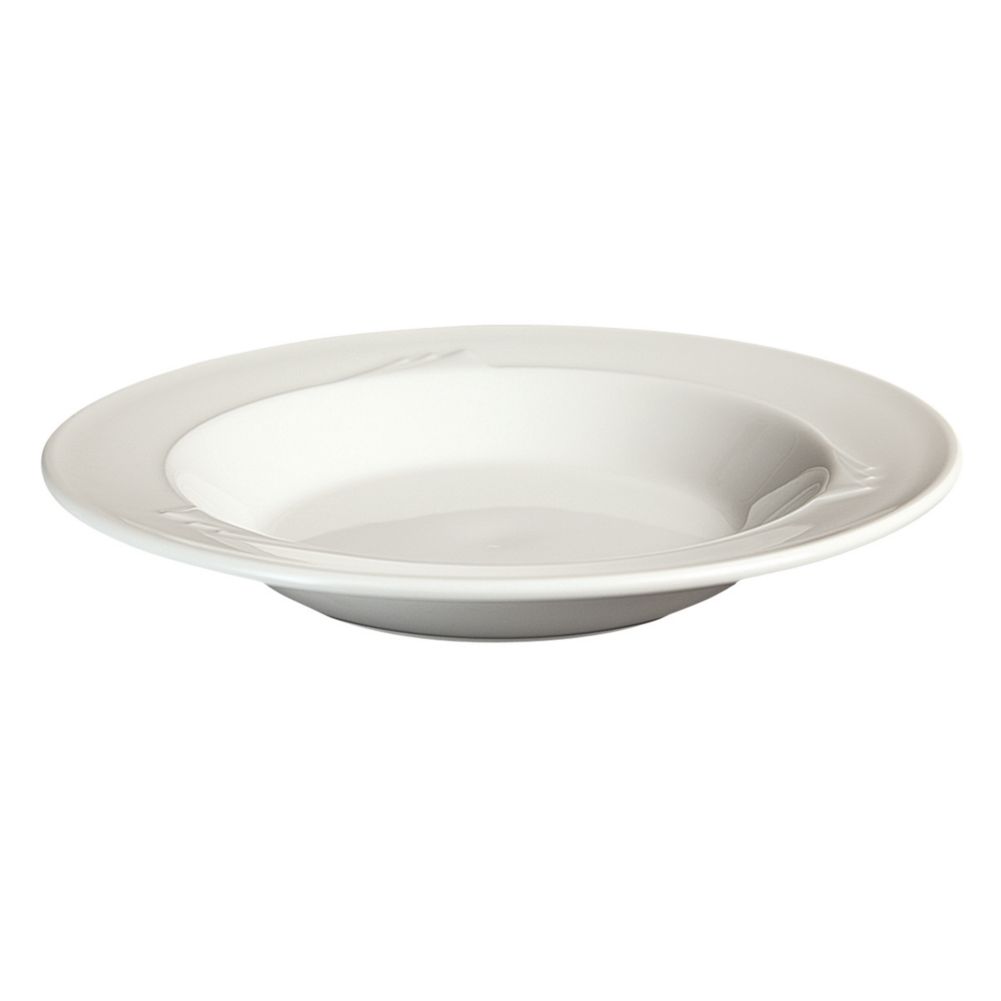 Homer Laughlin Ameriwhite&reg; Milford&reg; White 12 oz Soup Bowl