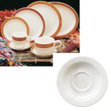Homer Laughlin China Bavarian Brush 6" Boston Saucer