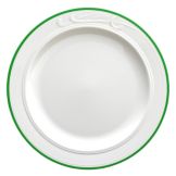 Homer Laughlin China Lyrica&reg; Lydia Green 9-3/4" Plate