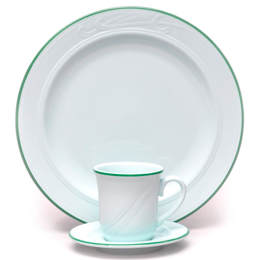 Homer Laughlin China Lyrica&reg; Lydia Green 2.25 oz Fruit Dish