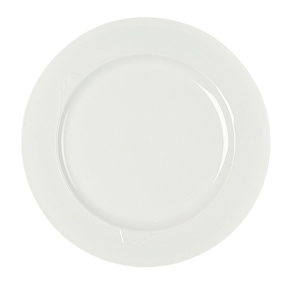 Homer Laughlin Ameriwhite&reg; Milford&reg; White 6-3/8" Plate